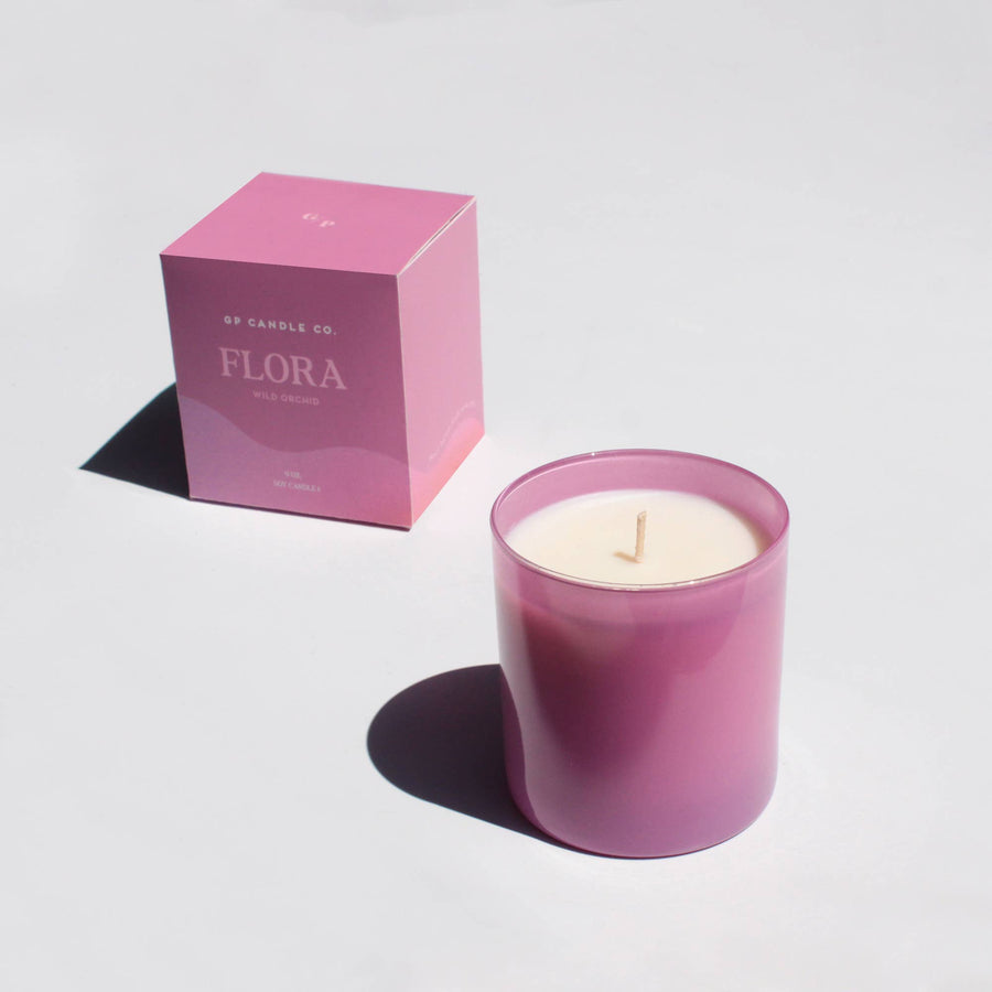 FLORA 9 oz HUE CANDLE