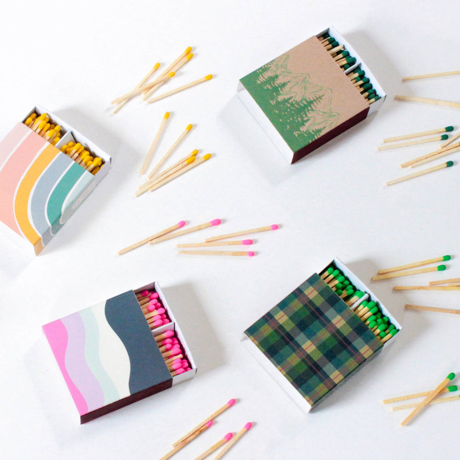 FOREST FLANNEL MATCHBOX