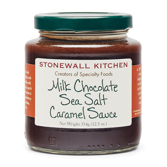 MILK CHOCOLATE SEA SALT CARAMEL SAUCE